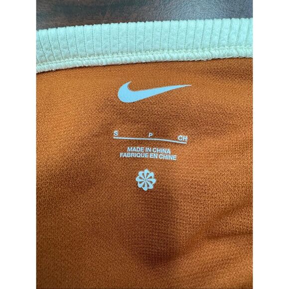 Nike Cream Colored Bandeau Swim Top with Removable Straps Size Small - Picture 4 of 6